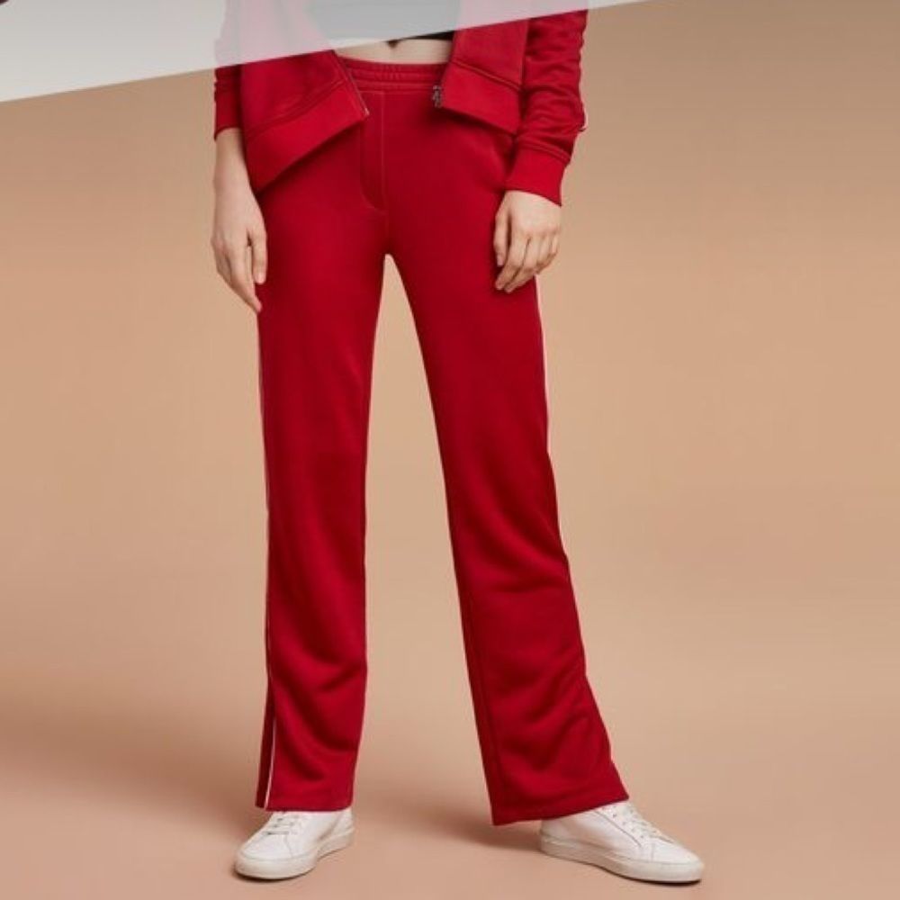 Aritzia Wilfred Free Shimada Track Pants M Red